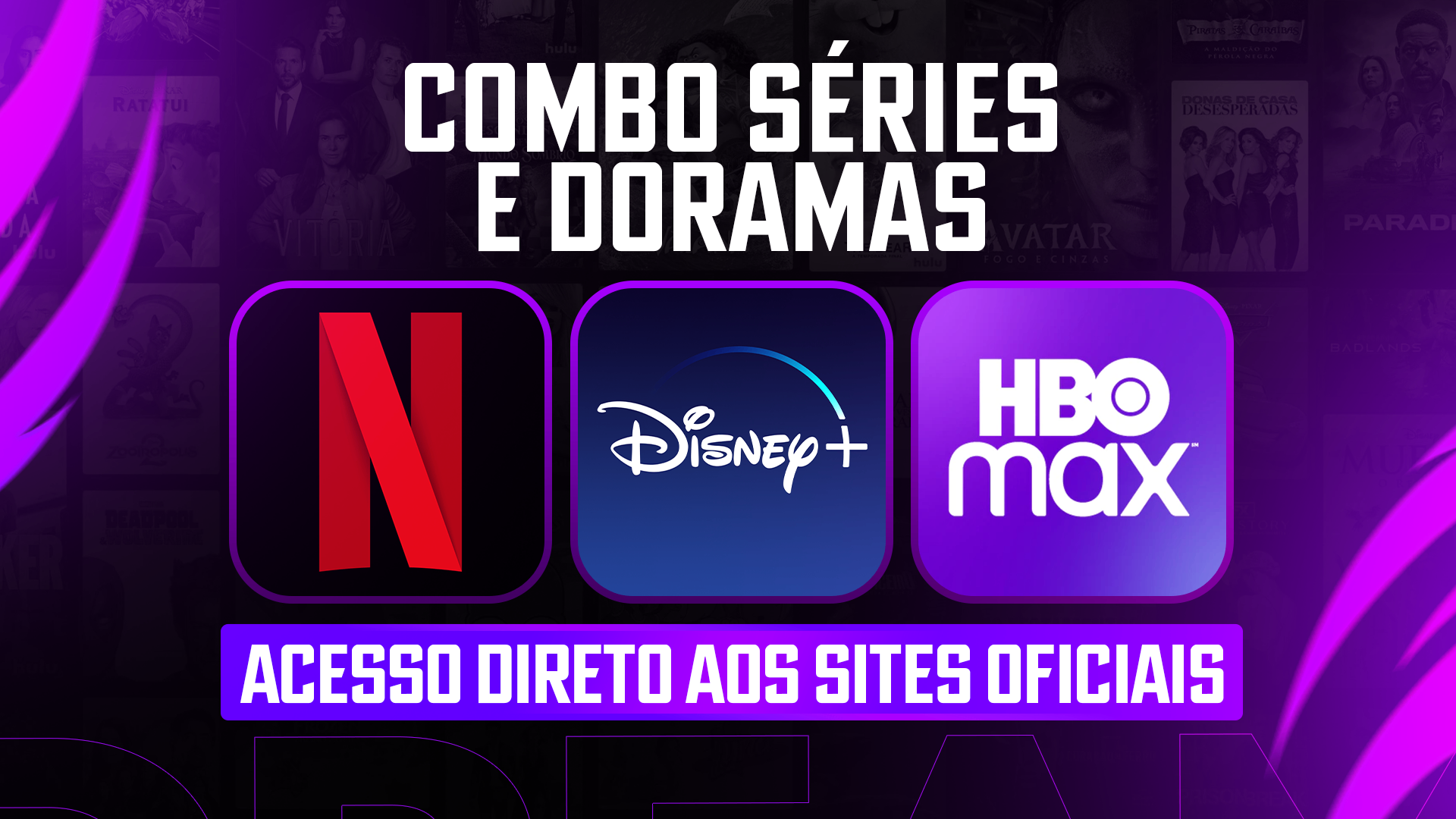 📺 COMBO SÉRIES / DORAMAS (Automático)