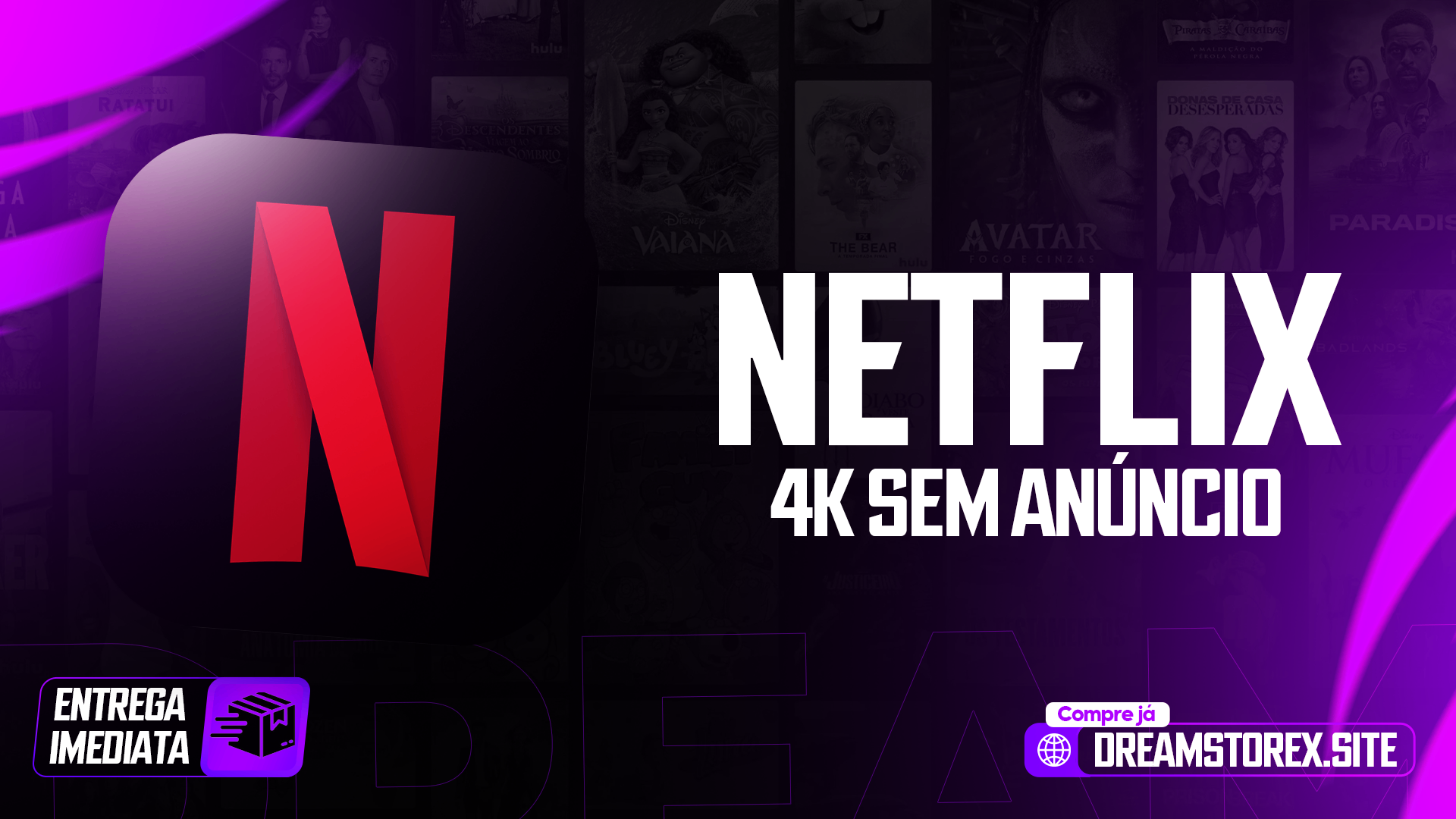 Netflix 4k (Sem anuncios)